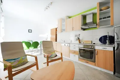 Kuhinja ili čajna kuhinja u objektu Olea Apartments
