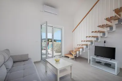 TV i/ili zabavni centar u objektu Villa Blanka Apartments