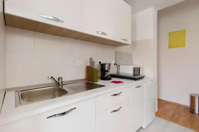 Kuhinja ili čajna kuhinja u objektu Apartments Zoran