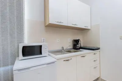 Kuhinja ili čajna kuhinja u objektu Apartments Zoran