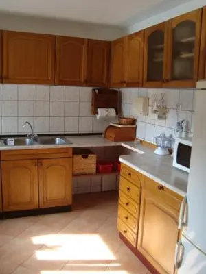 Kuhinja ili čajna kuhinja u objektu Blue Holidays Apartment