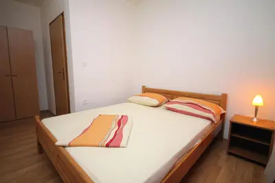 Krevet ili kreveti u jedinici u objektu Apartment Rogoznica 5269c