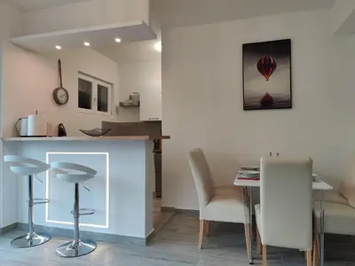 Tlocrt objekta Apartmani Grebastica