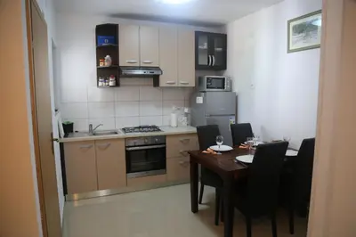 Kuhinja ili čajna kuhinja u objektu Apartment Drazan