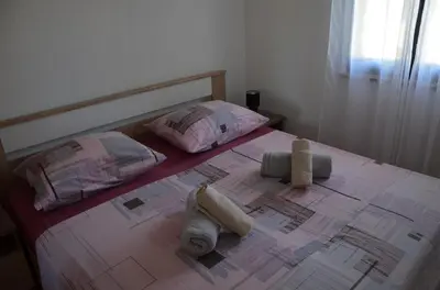 Krevet ili kreveti u jedinici u objektu Apartment Drazan