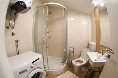 Kupaonica u objektu Apartments Leut