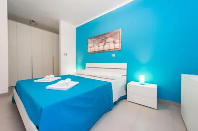 Krevet ili kreveti u jedinici u objektu Blue Sky Apartments