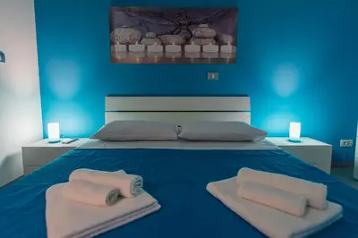 Krevet ili kreveti u jedinici u objektu Blue Sky Apartments