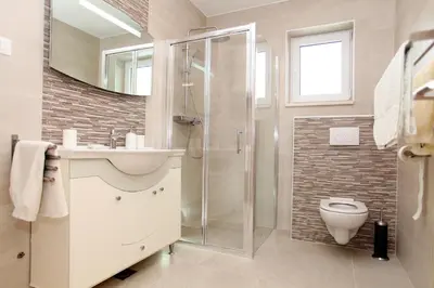 Kupaonica u objektu Villa Lanterna