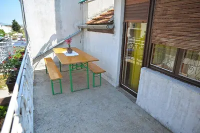Balkon ili terasa u objektu Apartments Crljić