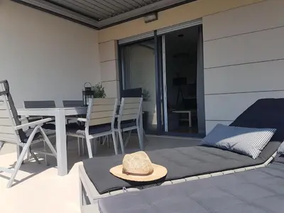 Balkon ili terasa u objektu Apartments Zorka