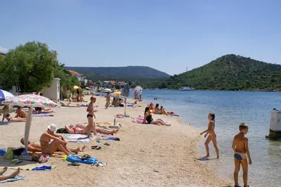 Tlocrt objekta Seaside luxury villa with a swimming pool Zatoglav, Rogoznica - 11685