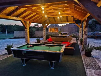 Stol za biljar u objektu Holiday house with a swimming pool Gornje Planjane, Zagora - 11701