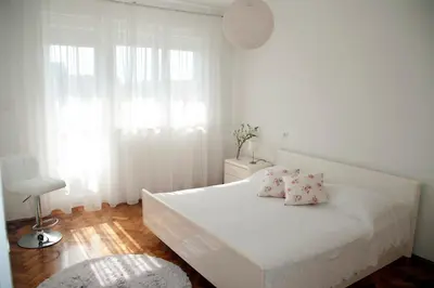Krevet ili kreveti u jedinici u objektu Apartment Sibenik with free parking