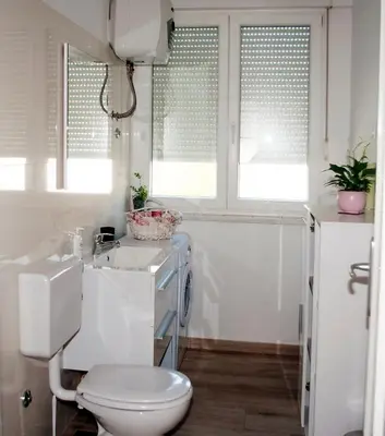 Kupaonica u objektu Apartment Sibenik with free parking