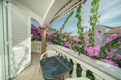 Balkon ili terasa u objektu Apartment and Room Stefanija