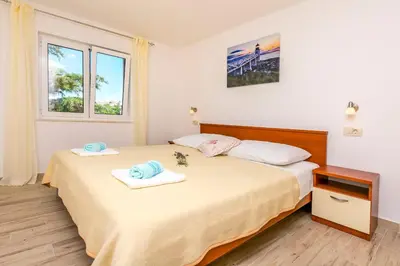 Krevet ili kreveti u jedinici u objektu Apartment Vukorepa