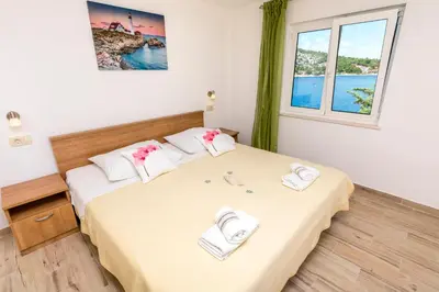 Krevet ili kreveti u jedinici u objektu Apartment Vukorepa