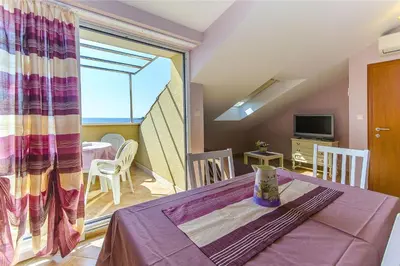 TV i/ili zabavni centar u objektu Apartment Lavanda