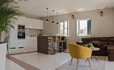Kuhinja ili čajna kuhinja u objektu Apartman Roza