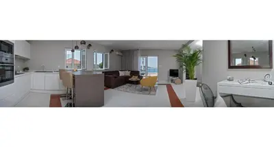 Kuhinja ili čajna kuhinja u objektu Apartman Roza