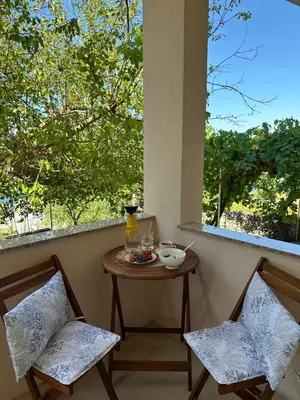 Balkon ili terasa u objektu Apartmani Luka & Iva