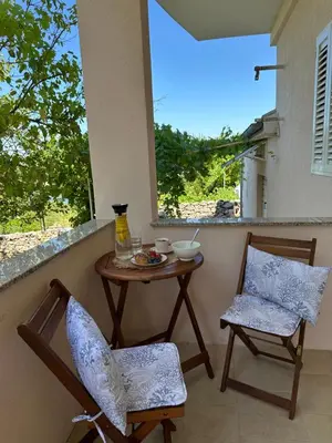 Balkon ili terasa u objektu Apartmani Luka & Iva