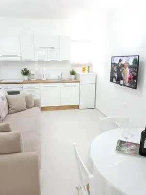 Kuhinja ili čajna kuhinja u objektu Apartmani Luka & Iva