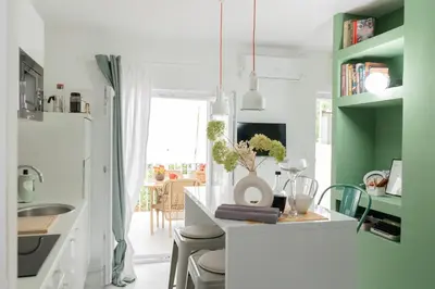 Kuhinja ili čajna kuhinja u objektu Apartment Mr Bellina