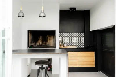 Kuhinja ili čajna kuhinja u objektu Apartment Mr Bellina