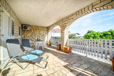 Balkon ili terasa u objektu Apartments The heart of Croatia