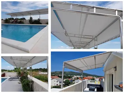 Bazen u objektu Villa Bachelor Apartments ili u blizini
