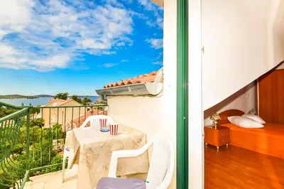 Balkon ili terasa u objektu Apartments Zoricic