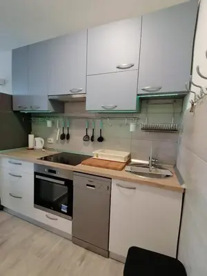 Kuhinja ili čajna kuhinja u objektu Apartment Mediteran