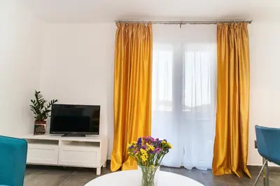 TV i/ili zabavni centar u objektu Apartment Ema