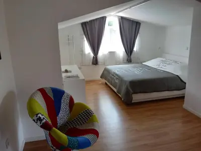 Krevet ili kreveti u jedinici u objektu Resort Apartment Petrović