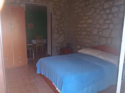 Krevet ili kreveti u jedinici u objektu Apartments by the sea Zablace, Sibenik - 4251