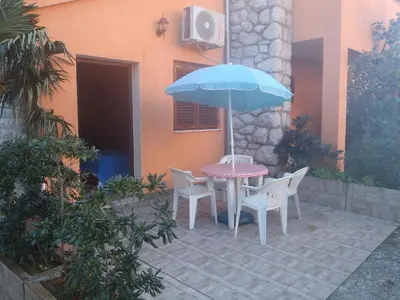 Popločani dio dvorišta ili vanjski dio objekta Apartments by the sea Zablace, Sibenik - 4251