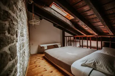 Krevet ili kreveti u jedinici u objektu Casa Milina