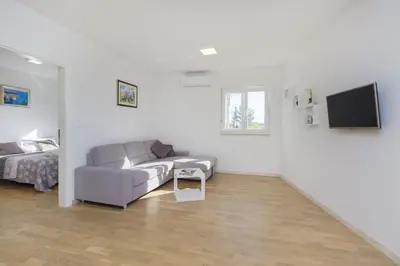 TV i/ili zabavni centar u objektu Apartments Luka