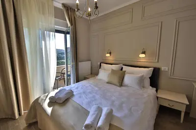 Krevet ili kreveti u jedinici u objektu B&B Ave Maria