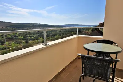 Balkon ili terasa u objektu B&B Ave Maria