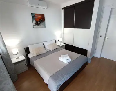 Krevet ili kreveti u jedinici u objektu Maria Apartments