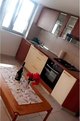 Kuhinja ili čajna kuhinja u objektu Apartmani Anna