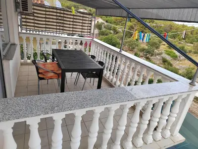 Balkon ili terasa u objektu Apartments Mali Mate
