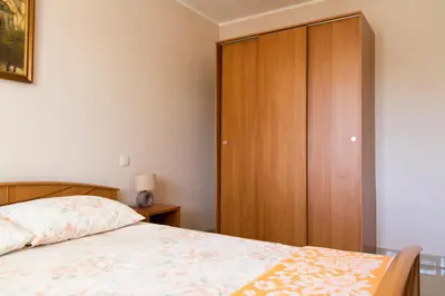 Krevet ili kreveti u jedinici u objektu Modrika Apartments
