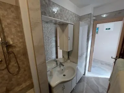 Kupaonica u objektu Modrika Apartments