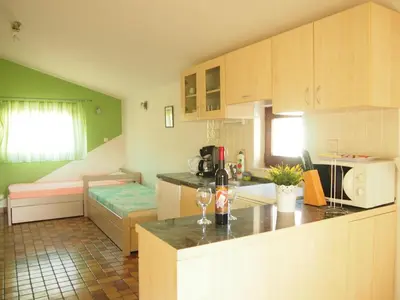Kuhinja ili čajna kuhinja u objektu Bunari Apartments