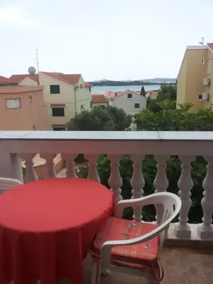 Balkon ili terasa u objektu Apartmani Lovrinović