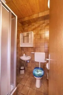 Kupaonica u objektu Apartmani Lovrinović